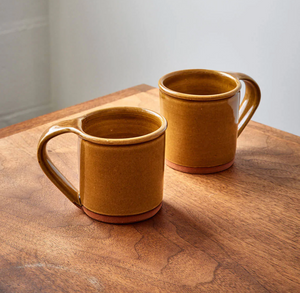 NY Stoneware Small Plain Mugs